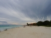 Sky shot on the beach at Playa Del Carmen