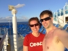 Andy and I on the Ruby Princess